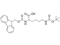 Nε-芴甲氧羰基-Nα-叔丁氧羰基-L-賴氨酸，99%（HPLC) 